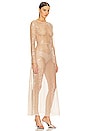 view 2 of 4 Aura Embellished Maxi Dress in Nude