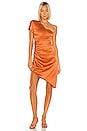 view 1 of 4 ROBE MI-LONGUE GRAHAM in Copper