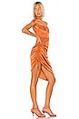 view 2 of 4 ROBE MI-LONGUE GRAHAM in Copper