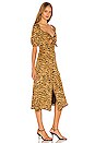 view 3 of 4 Everly Midi Dress in Tiger Multi