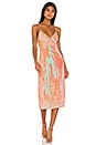 view 1 of 4 Lionel Midi Dress in Opaline Peach