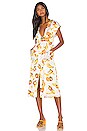 view 1 of 4 Sia Midi Dress in White Fruit