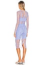view 3 of 4 Livvy Midi Dress in Periwinkle Blue