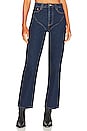 view 1 of 4 Robyn Western Jean in Dark Blue