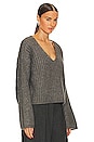 view 2 of 4 Laken Sweater in Charcoal Grey