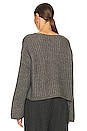 view 3 of 4 Laken Sweater in Charcoal Grey