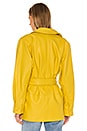view 4 of 5 Bennie Leather Jacket in Citron Yellow