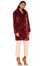 view 3 of 4 Maverick Coat in Cranberry Red