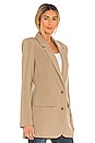 view 3 of 5 Zella Blazer in Taupe Nude