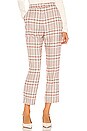 view 1 of 4 PANTALON OPAL in Plaid Multi