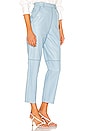 view 2 of 4 Bruni Leather Pants in Pale Blue