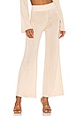 view 1 of 5 Louisa Knit Pant in Ivory
