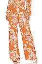 view 3 of 4 Mari Pant in Rust Floral