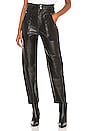 view 1 of 4 Seana Leather Pant in Black