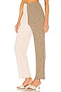 view 3 of 5 PANTALON IZZY in Ivory & Green