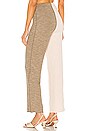 view 4 of 5 PANTALON IZZY in Ivory & Green