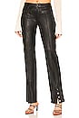 view 2 of 5 Kelsey Leather Pant in Black