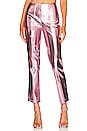 view 1 of 4 PANTALON MASHA in Metallic Pink