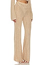 view 2 of 4 Kezia Open Stitch Pant in Natural