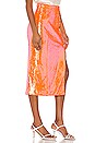 view 2 of 5 Remmy Midi Skirt in Papaya Orange
