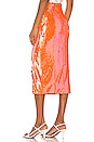 view 3 of 5 Remmy Midi Skirt in Papaya Orange