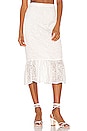 view 1 of 4 Tala Midi Skirt in White