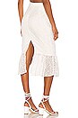 view 3 of 4 Tala Midi Skirt in White