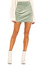 view 1 of 4 Joelle Mini Skirt in Seafoam Green