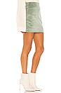 view 2 of 4 Joelle Mini Skirt in Seafoam Green