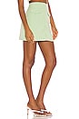 view 2 of 4 Gala Mini Skirt in Green Tea