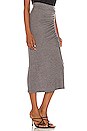 view 2 of 4 Rayna Midi Skirt in Gray