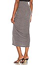 view 3 of 4 Rayna Midi Skirt in Gray