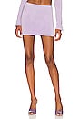 view 1 of 4 Berta Mini Skirt in Purple