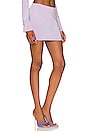 view 2 of 4 Berta Mini Skirt in Purple