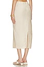 view 3 of 4 Noa Skirt in Natural Beige