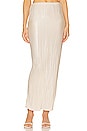 view 1 of 4 Manel Midi Skirt in Champagne