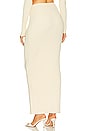 view 3 of 4 Amiel Maxi Skirt in Ivory