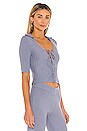 view 2 of 5 Charli Top in Blue