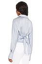 view 3 of 4 Mila Blouse in Icy Blue