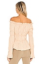 view 3 of 4 Kenna Top in Beige