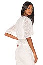 view 3 of 4 FIA トップ in White
