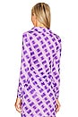 view 3 of 4 Earnest Top in Gianni Check Purple