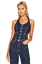 view 2 of 5 JACLYN ベスト in Dark Blue