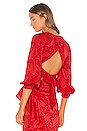 view 3 of 5 Dallas Top in Scarlet Red