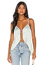 view 1 of 4 Adrian Top in Sea Blue