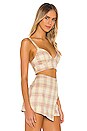 view 2 of 4 Barbara Top in Yellow Plaid