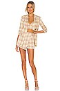 view 4 of 4 Barbara Top in Yellow Plaid