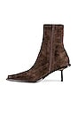 view 5 of 5 Jasmine Boot in Chocolate Brown