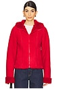 view 2 of 5 Milena Jacket in Racing Red