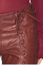 view 6 of 6 パンツ in Burgundy